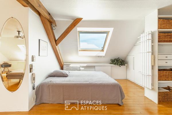Dernier étage avec balcon quartier Contades