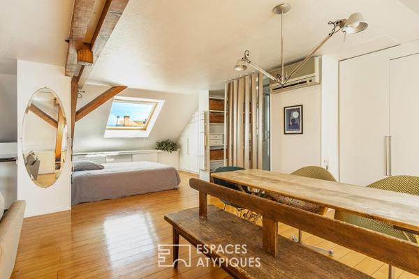 Dernier étage avec balcon quartier Contades
