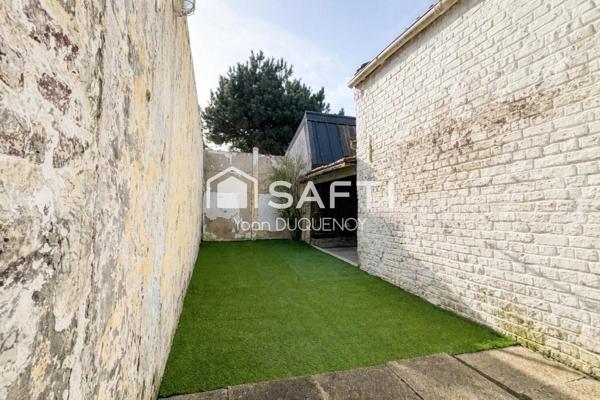 Maison de ville 4 chambres avec extérieur – centre Billy-Montigny