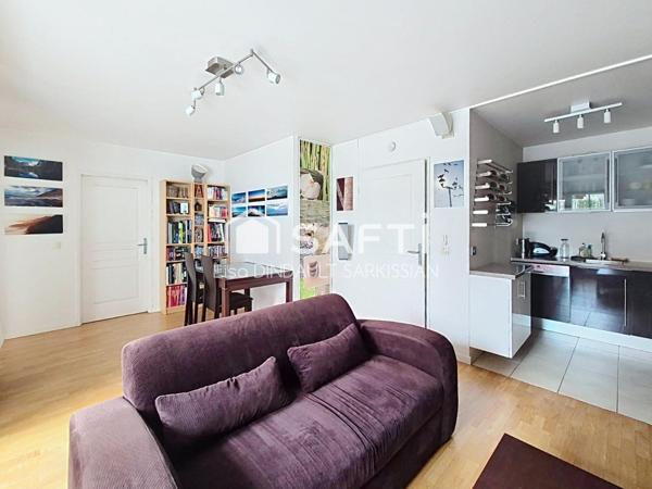 Appartement deux pièces à vendre avec terrasse et parking
