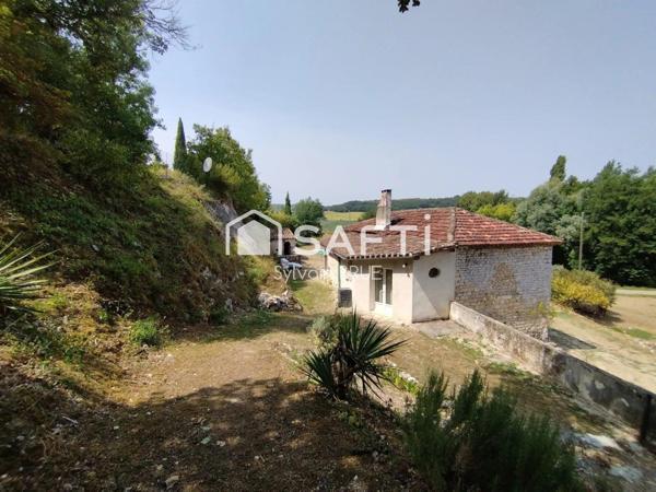 Maison en pierre blanche du Quercy – Calme et authenticité