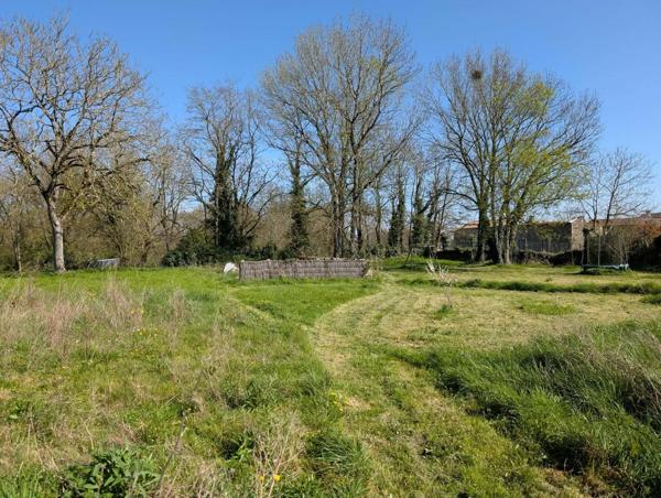 Terrain de 1 800 m² constructibles à Vouillé