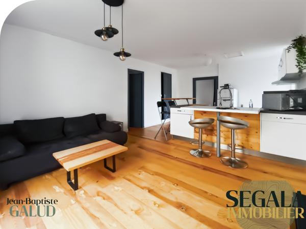 Carmaux (81400) T2 Meublé de plain-pied avec cour intérieure