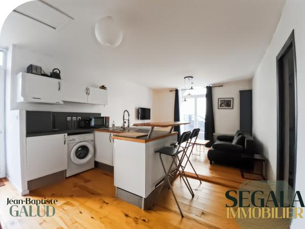 Carmaux (81400) T2 Meublé de plain-pied avec cour intérieure