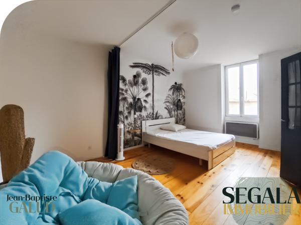 Carmaux (81400) T2 Meublé de plain-pied avec cour intérieure