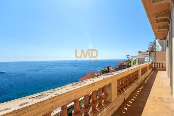 Roquebrune-Cap-Martin (06) : Propriété Niçoise 500m2 Vue Mer Féerique