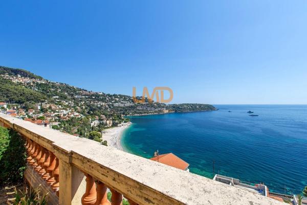 Roquebrune-Cap-Martin (06) : Propriété Niçoise 500m2 Vue Mer Féerique