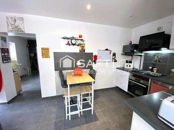 Maison 3 chambres + studio, proche école, commerces