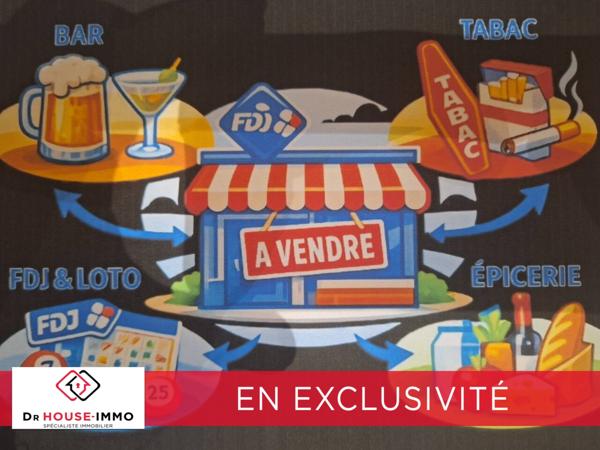 Commerce à vendre 4 pièces de 120 m²