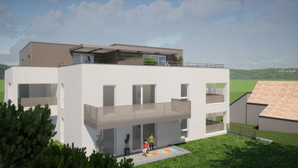 Appartement à venir 4 pièces en attique SOULTZ HAUT RHIN (68)