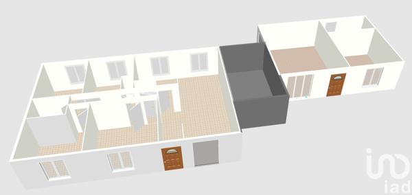 Maison à vendre 8 pièces 149 m² Décines-Charpieu