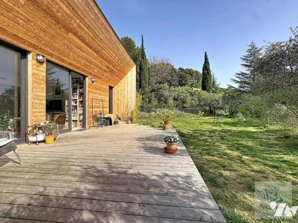 Maison bioclimatique + maison indépendante - 4 pièces - 91,31 m² - terrain de 1 974 m²