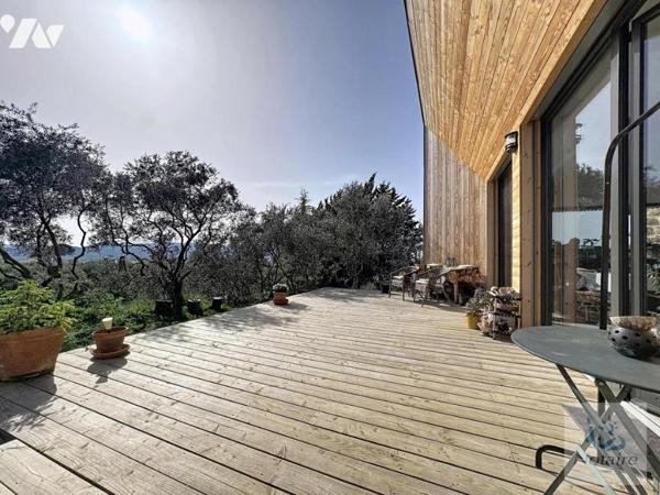 Maison bioclimatique + maison indépendante - 4 pièces - 91,31 m² - terrain de 1 974 m²