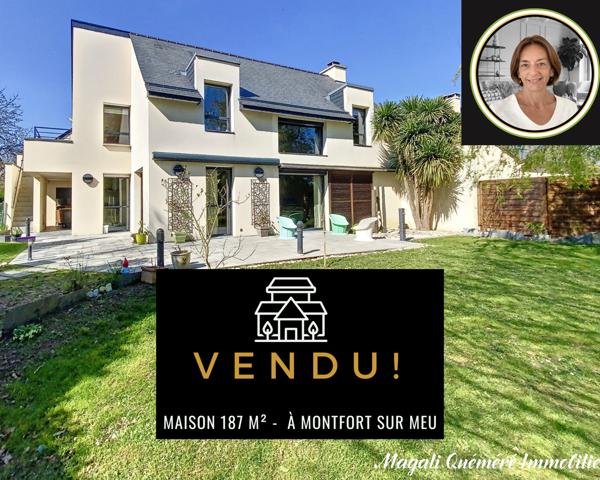 Montfort-sur-Meu (35160) LUMIERE ET VERDURE à moins de 30 min de Rennes gare.