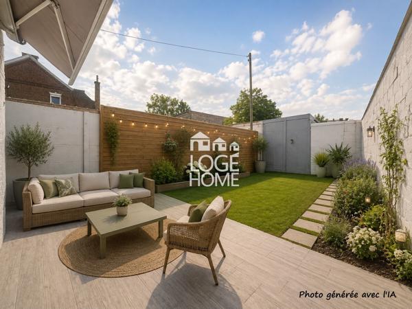 Coup de cœur – hem hauts champs | maison rénovée, 4 chambres, jardin & garage