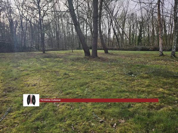 TERRAIN CONSTRUCTIBLE DANS UN ECRIN DE VERDURE