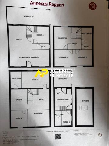 Sartrouville Maison 5 pièces 117.35 m² - Le Fresnay Vieux Pays €549 000 ** - Référence 9522