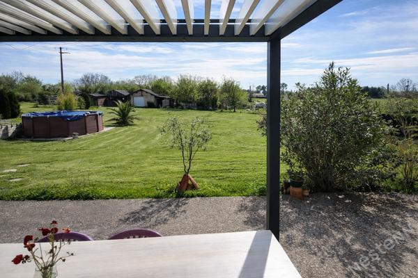 Maison de plain-pied, 130 m² habitables, Terrain 4 300 m²
