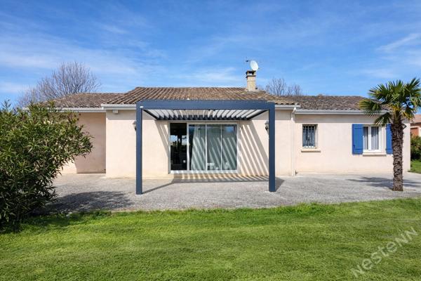 Maison de plain-pied, 130 m² habitables, Terrain 4 300 m²