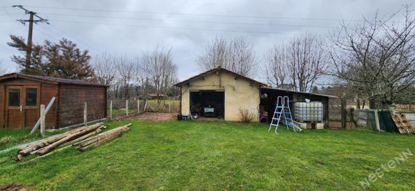 Maison de plain-pied, 130 m² habitables, Terrain 4 300 m²