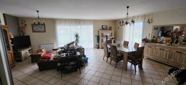 Maison de plain-pied, 130 m² habitables, Terrain 4 300 m²