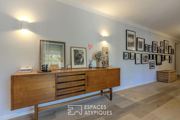 Douceur de vivre, villa singulière au coeur de son jardin méditerranéen avec piscine