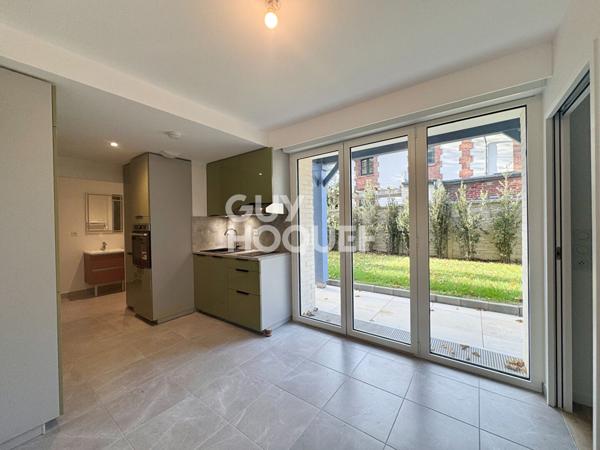 TOURGEVILLE PLAGE - Location à l'année - 2 pièces avec jardin