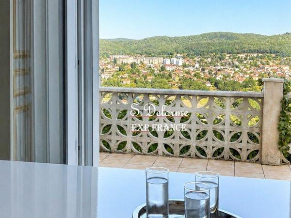 Maison avec vue panoramique sur la vallée du Lot