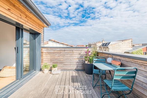 Petite maison en copropriété aux Chartrons