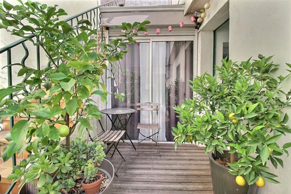 EXCLUSIVITÉ - T3 avec patio situé proche de la place Faulquier, à Antigone