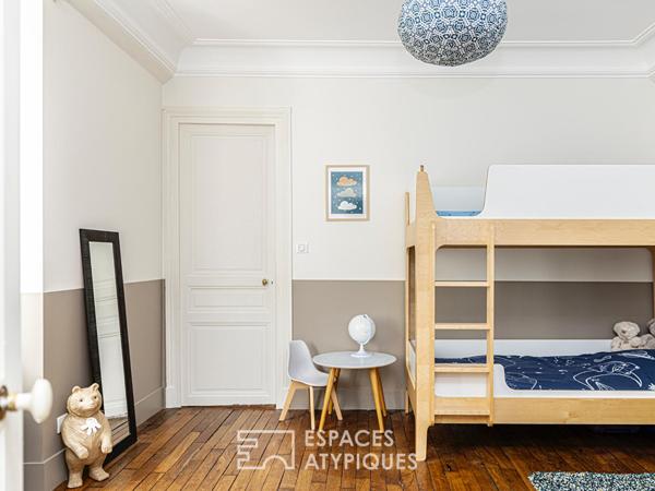 Une maison familiale de charme avec cour-jardin et garage