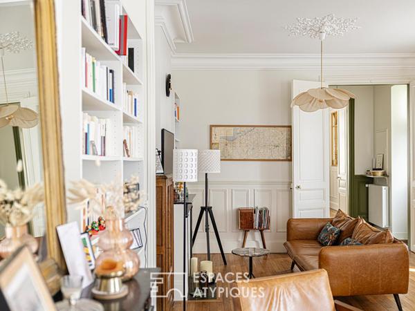 Une maison familiale de charme avec cour-jardin et garage