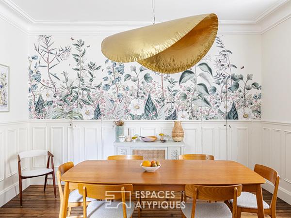 Une maison familiale de charme avec cour-jardin et garage
