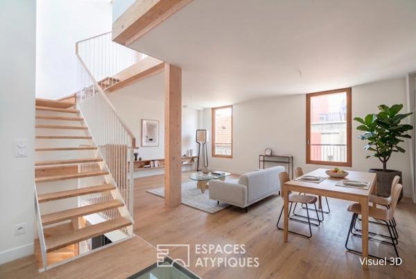 Maison d’architecte avec terrasse tropézienne