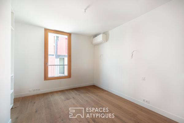 Maison d’architecte avec terrasse tropézienne