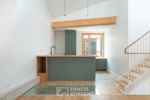 Maison d’architecte avec terrasse tropézienne