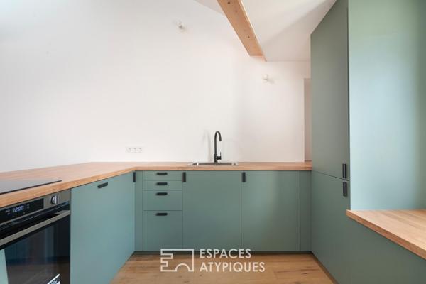 Maison d’architecte avec terrasse tropézienne