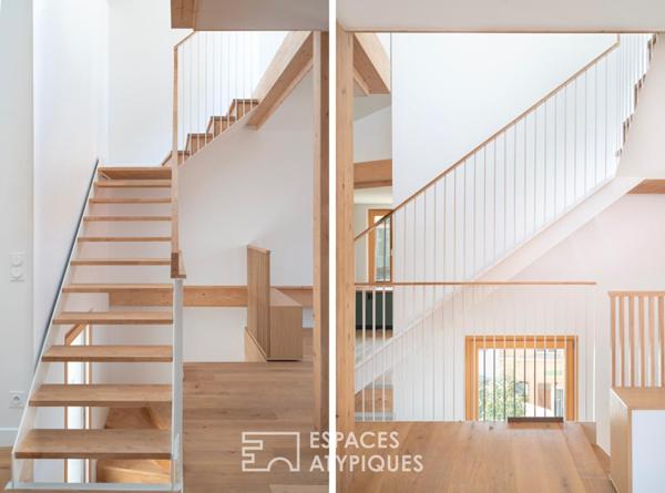 Maison d’architecte avec terrasse tropézienne