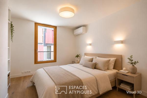 Maison d’architecte avec terrasse tropézienne