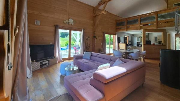 Villa contemporaine avec piscine et grand terrain – Monclar de Quercy