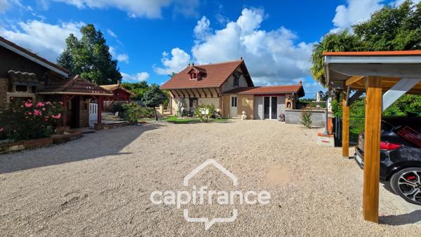 A vendre maison 5 pièces avec piscine et logement indépendant TOURNUS (71)