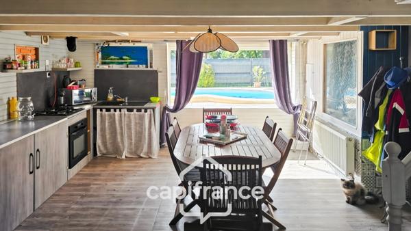 A vendre maison 5 pièces avec piscine et logement indépendant TOURNUS (71)