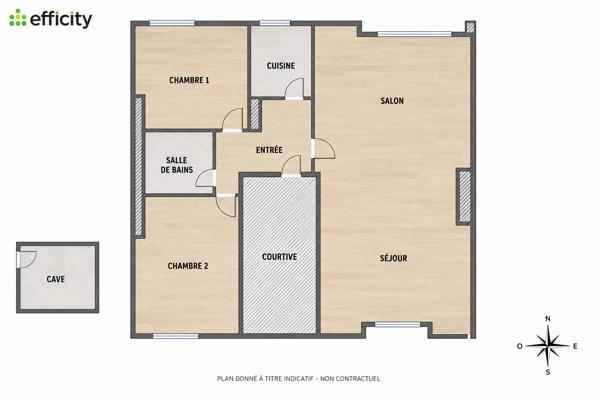 Appartement
         3 pièces
        - 79 m² Exclusivité 99 500 € *