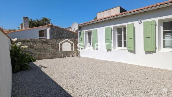 Centre village, 3 chambres, jardin clos