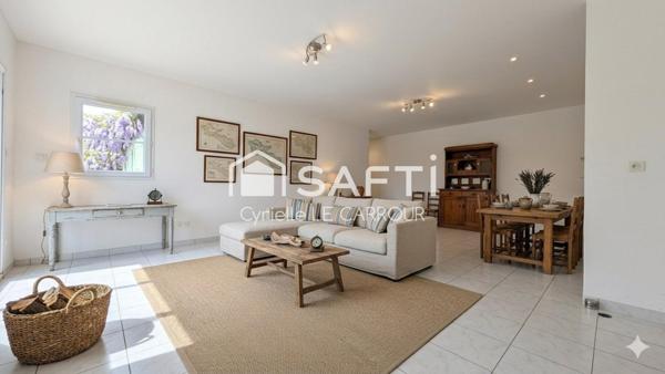 Centre village, 3 chambres, jardin clos