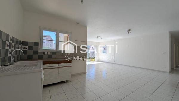 Centre village, 3 chambres, jardin clos