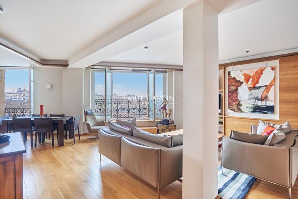 A vendre - appartement  d'exception - vues monuments -  Ile Saint Louis - 75004 - Paris