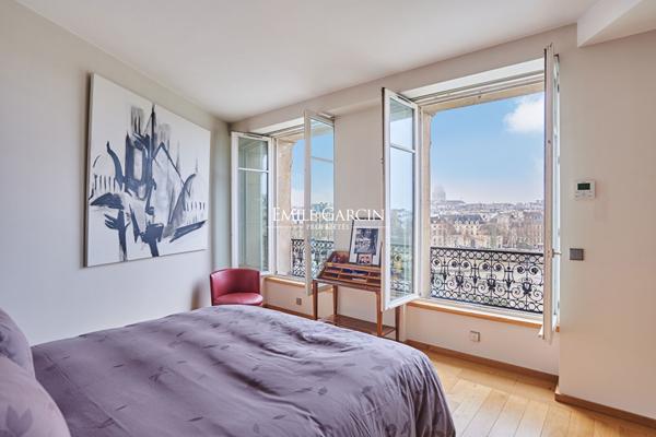 A vendre - appartement  d'exception - vues monuments -  Ile Saint Louis - 75004 - Paris