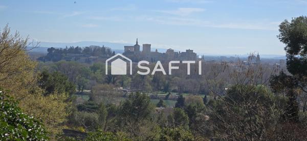 Villa d’architecte vue Palais des Papes