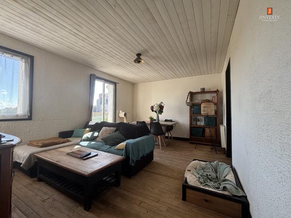 T3 58 m² – Dernier étage – Balcon & vue dégagée – Lorient